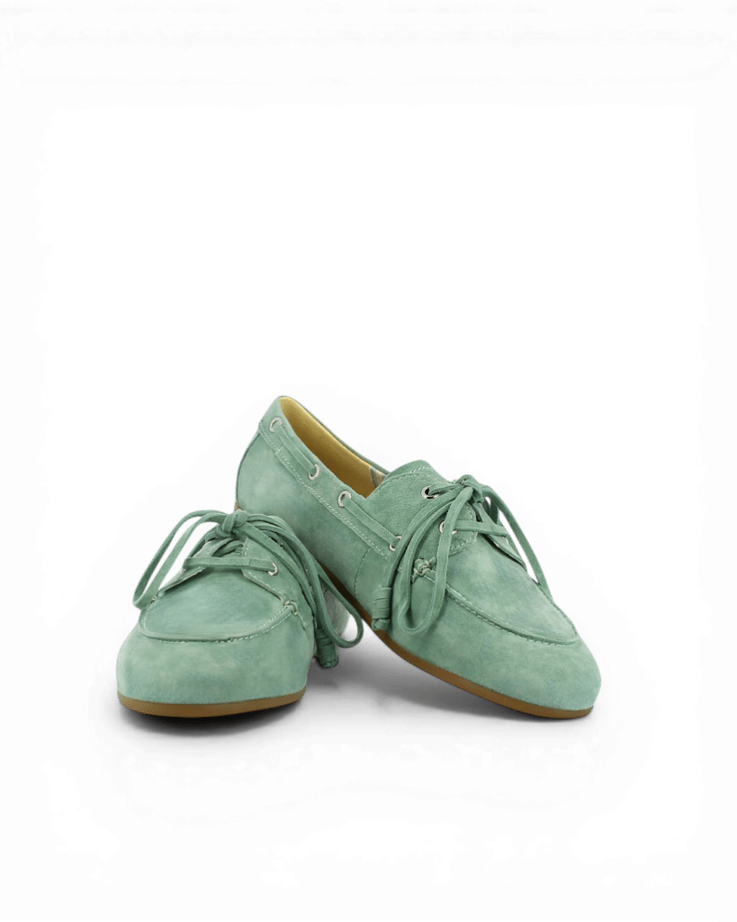 Mocassins bateau menthe Marcus
