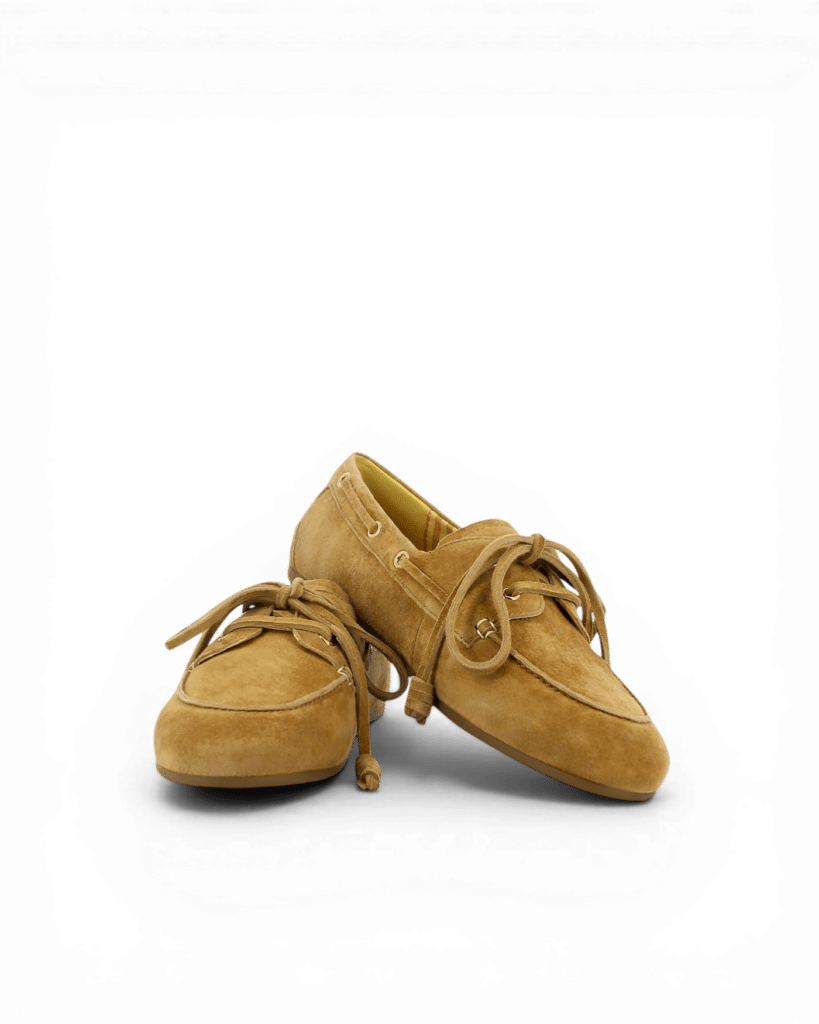 Mocassin femme bateau camel Marcus