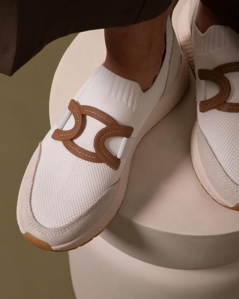 Mocassin sport blanc