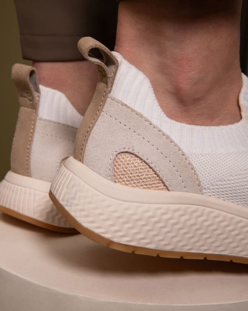 Mocassin sport blanc