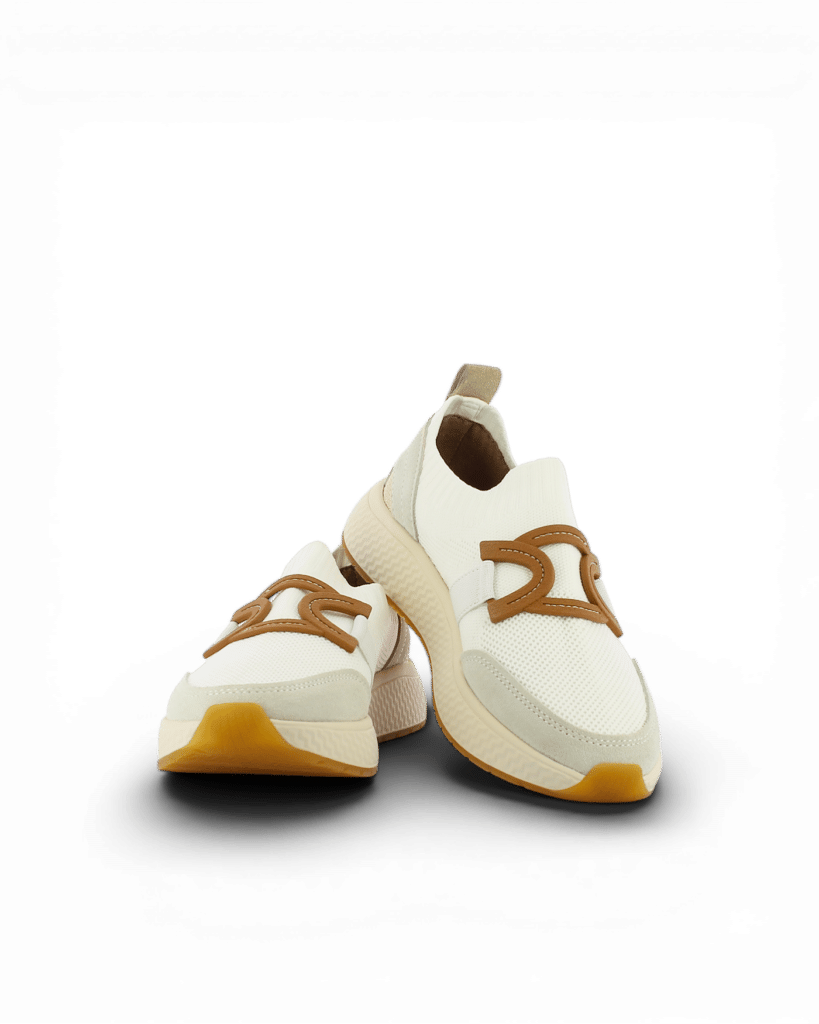 mocassin sport blanc