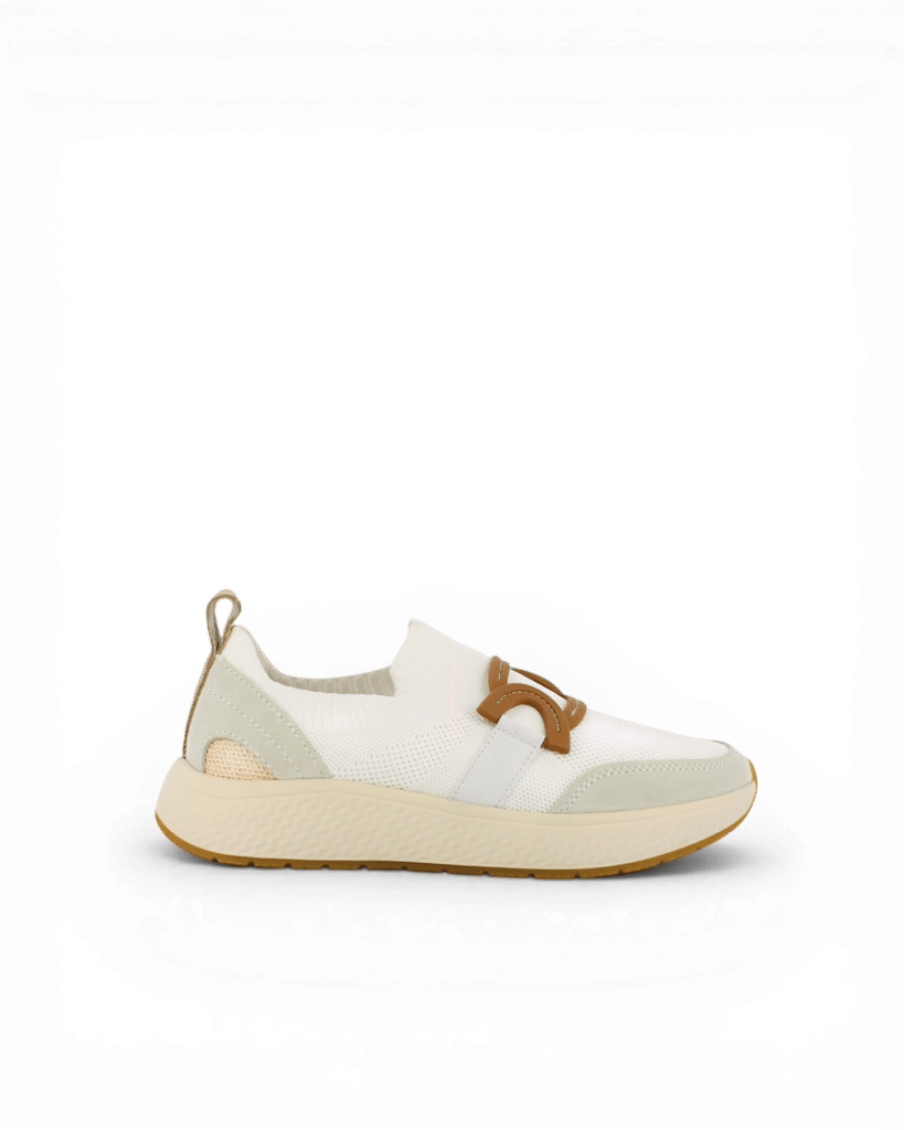 Mocassin sport blanc Omega2