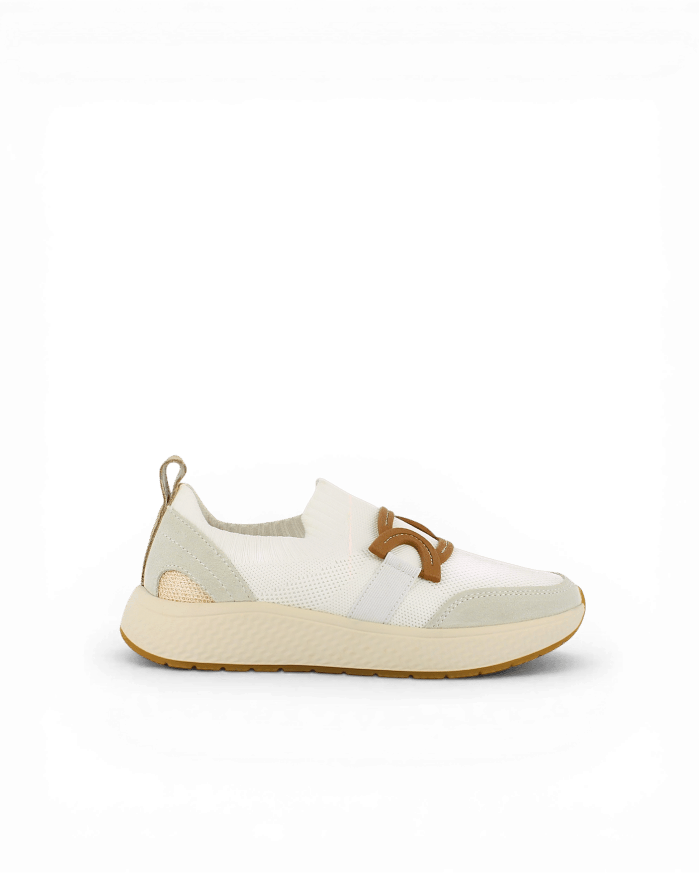 Mocassin sport blanc Omega2