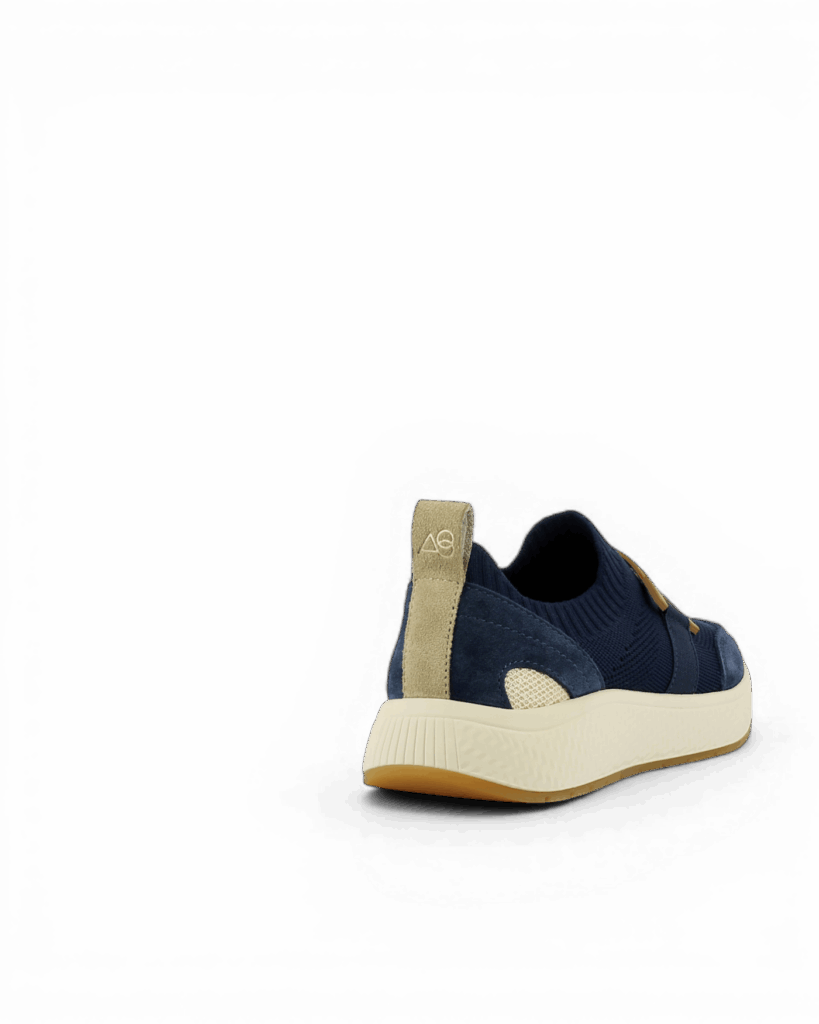 Mocassins sport femme marine