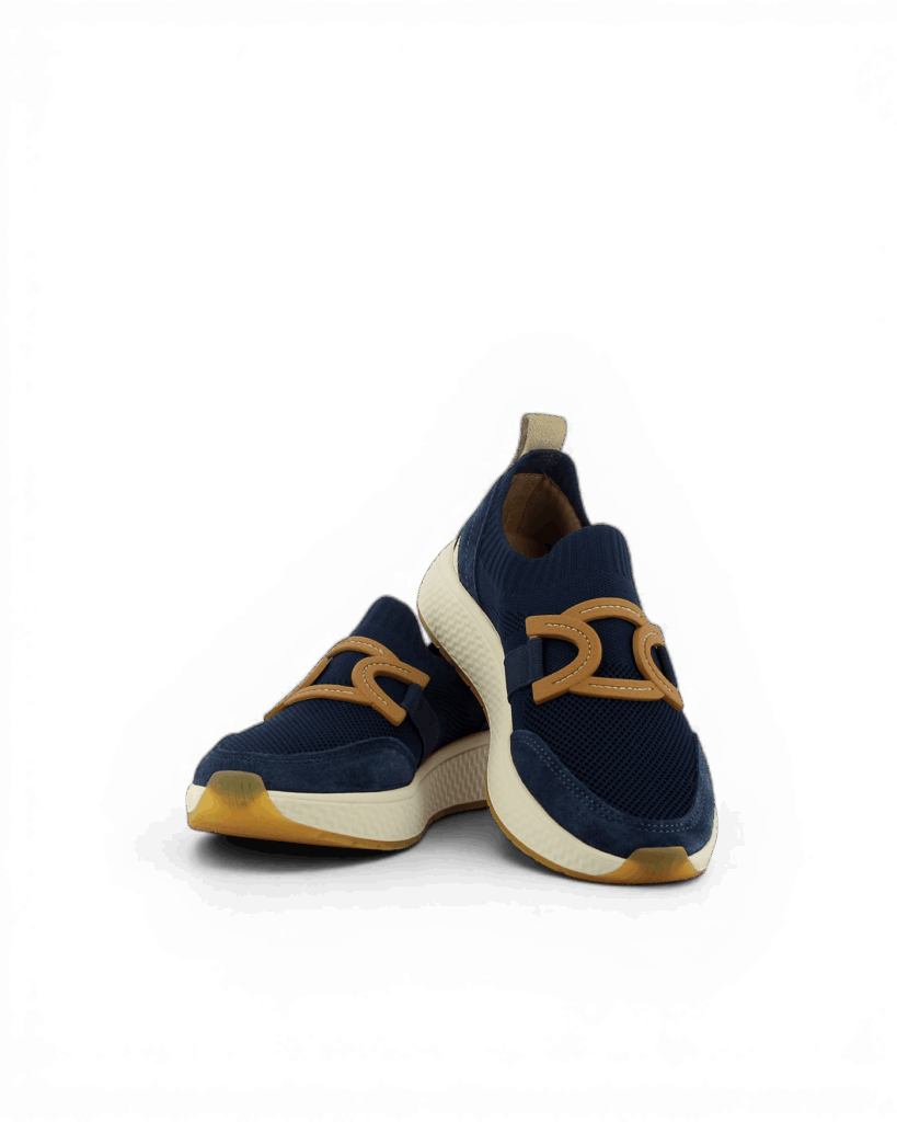 Mocassins sport femme marine