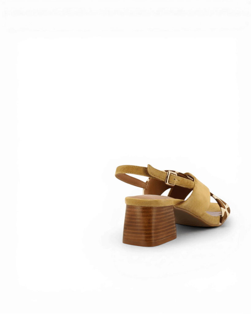 Sandales a talons girafe Rims