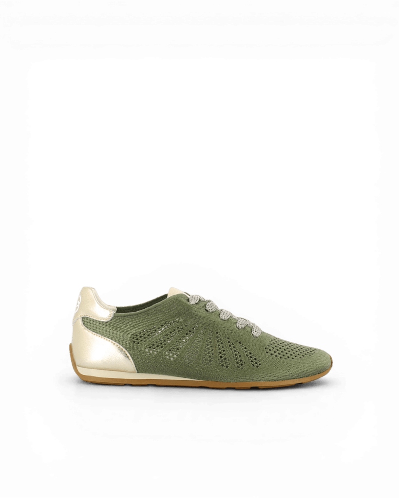 Basket ajourée femme kaki Zouk
