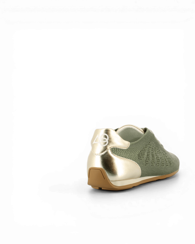 Basket ajourée femme kaki Zouk