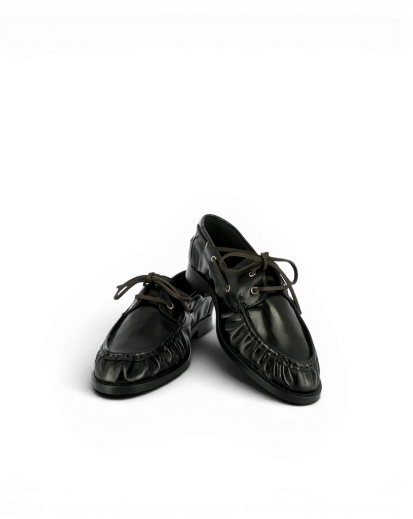 Mocassin bateau femme cuir Elina