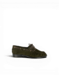 Mocassin lacet femme kaki Elina