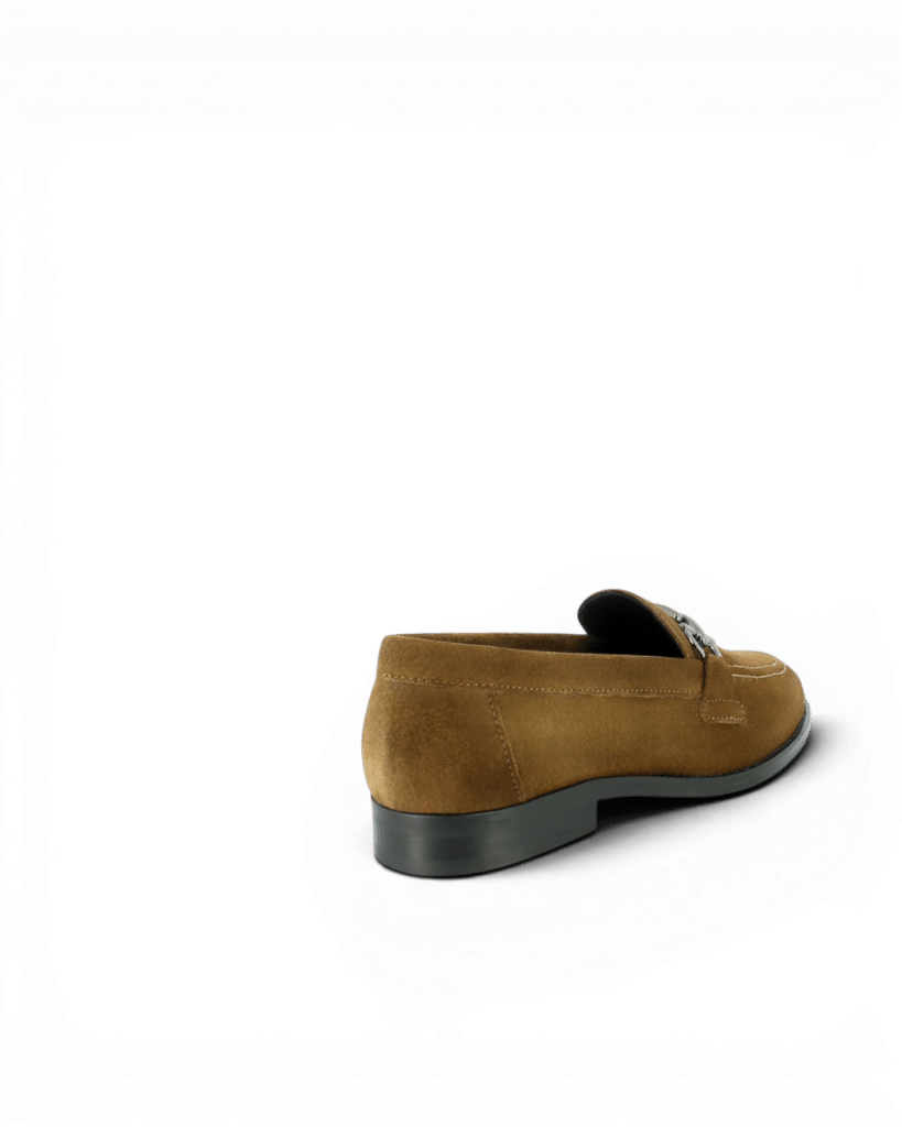 Mocassin en daim femme noix Eve