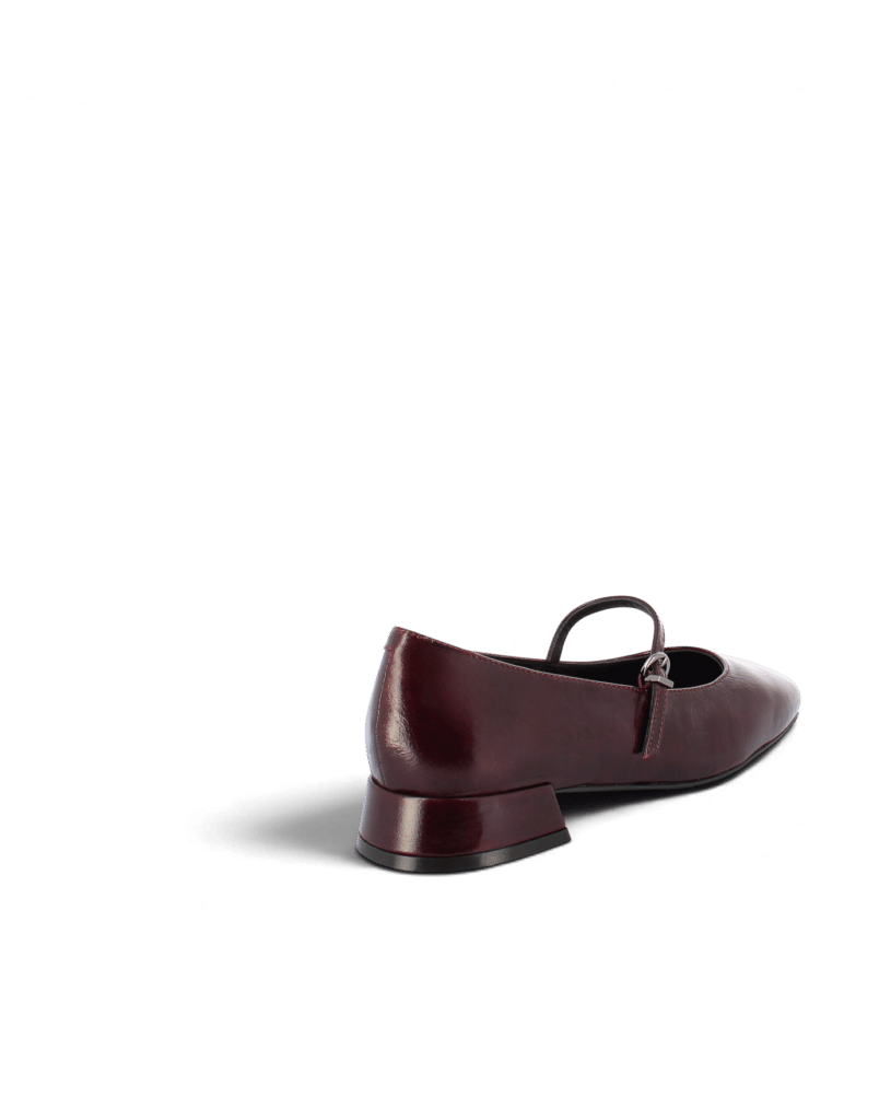 Ballerine avec bride prune Ilari