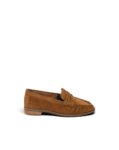 Mocassin en velours tabac femme Kuri