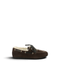 Mocassins fourrés femme moka