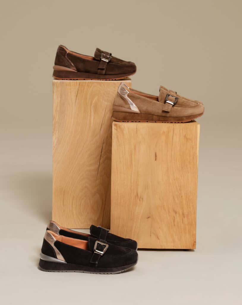 Mocassin basket femme chocolat