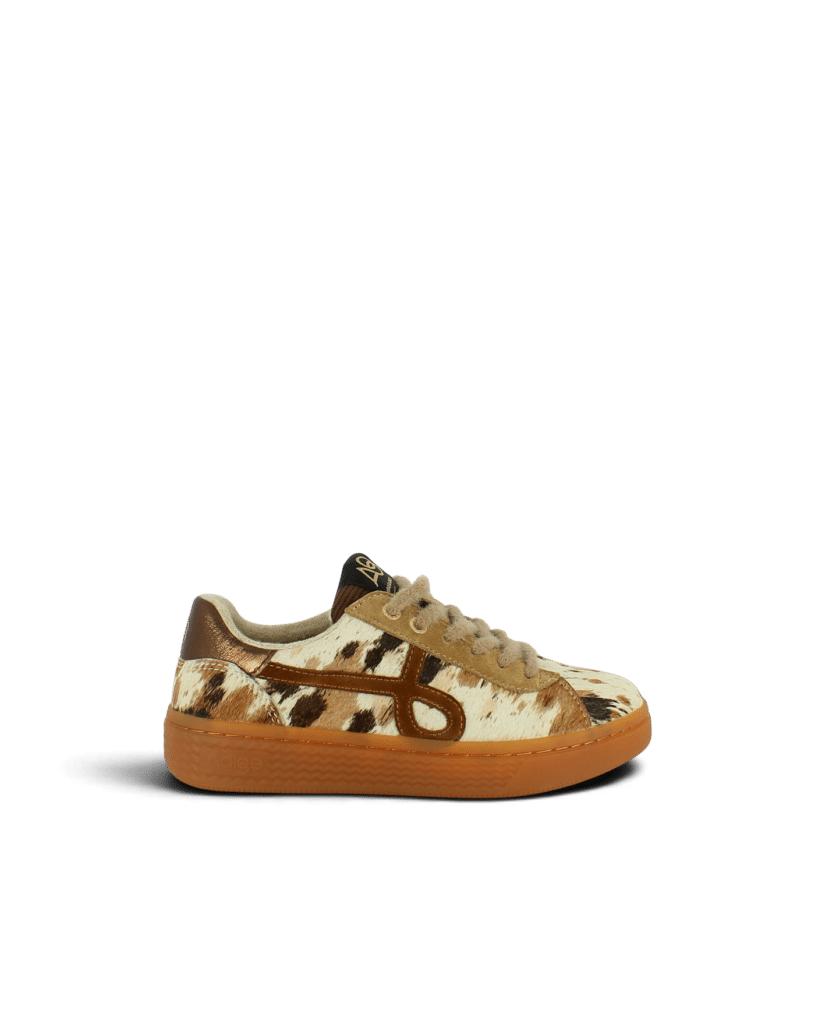 Basket femme imprimé poney Alfa1