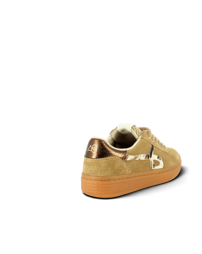 Basket femme cuir noix Alfa1