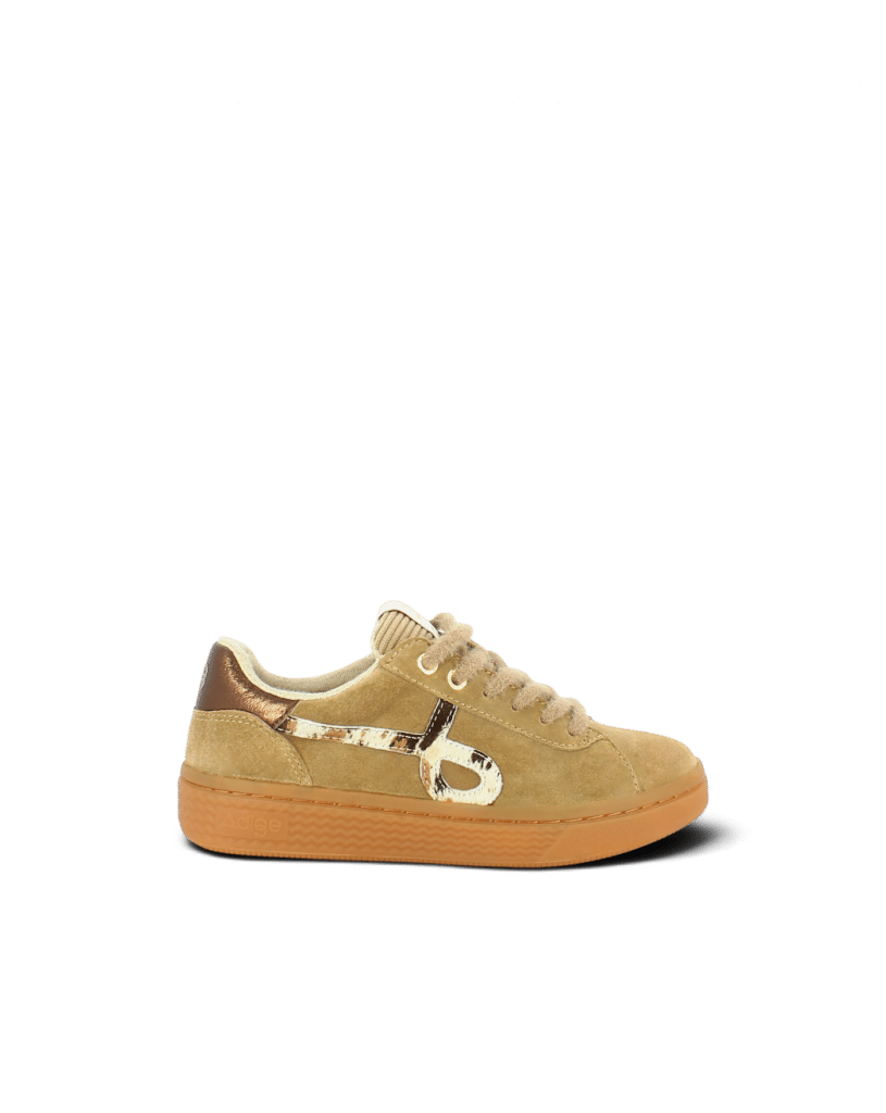 Basket femme cuir noix Alfa1