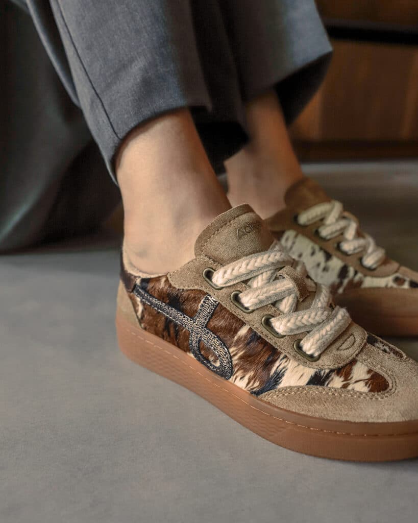 Basket imprimée femme Alfa5