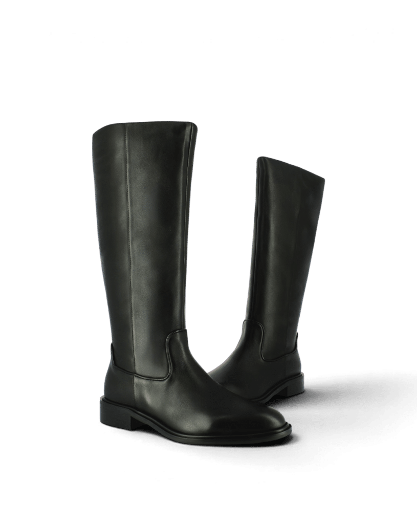 Botte cavalière cuir Catya