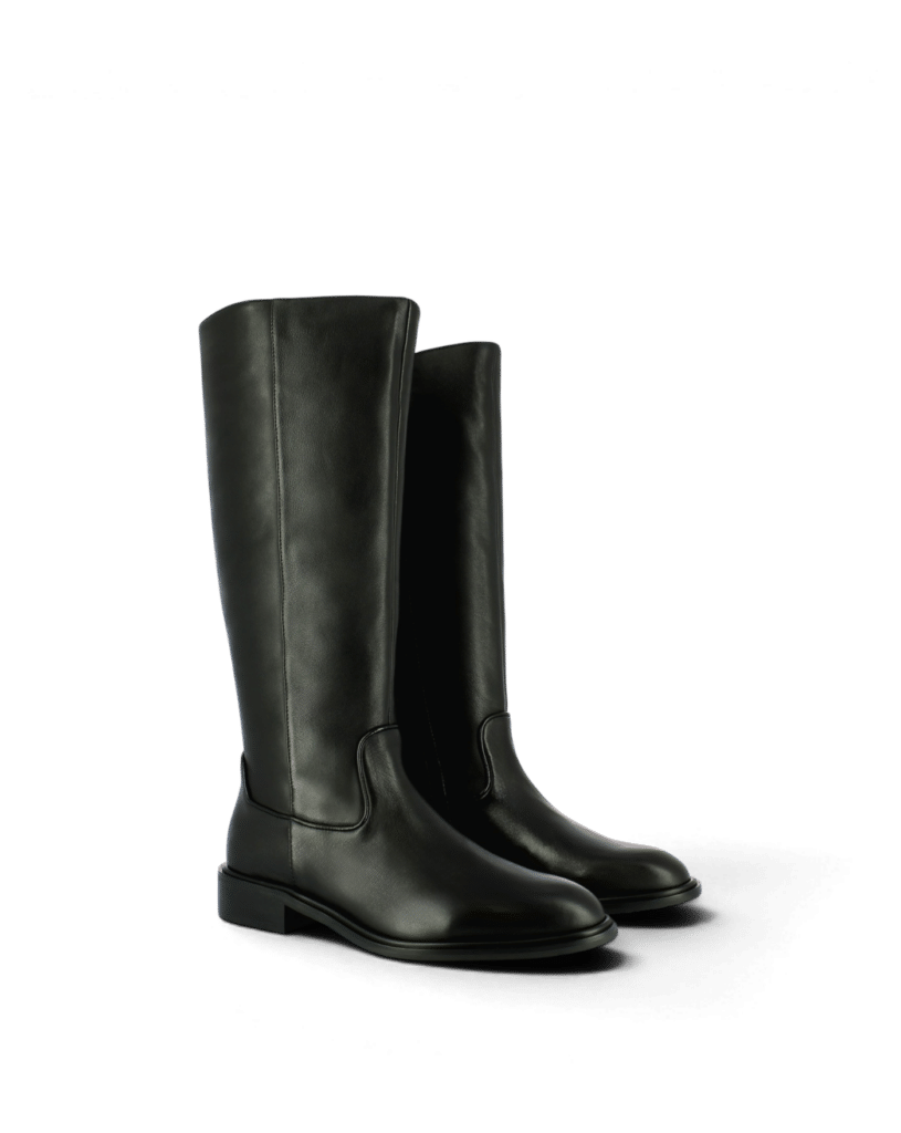 Botte cavalière cuir Catya
