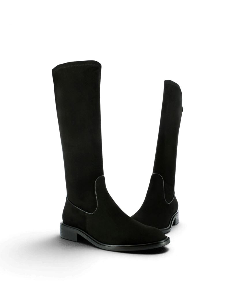 Botte stretch noire femme Celia