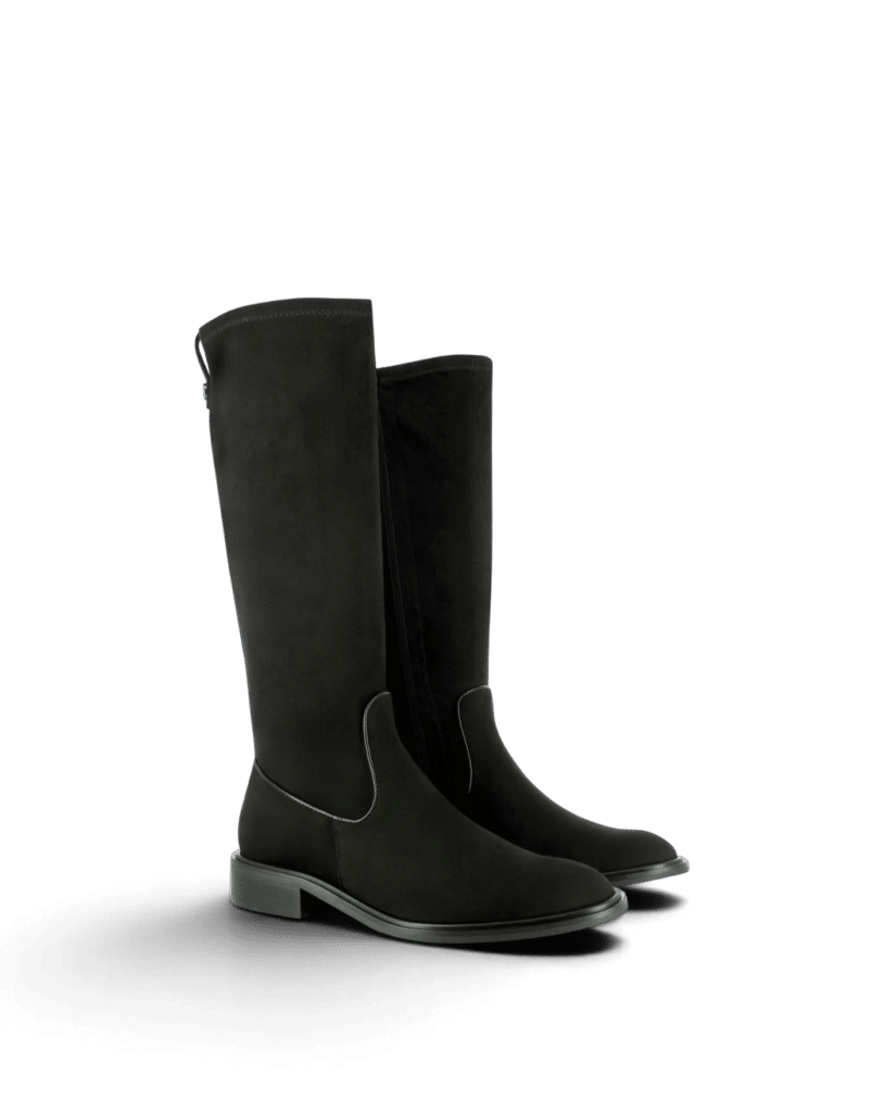 Botte stretch noire femme Celia