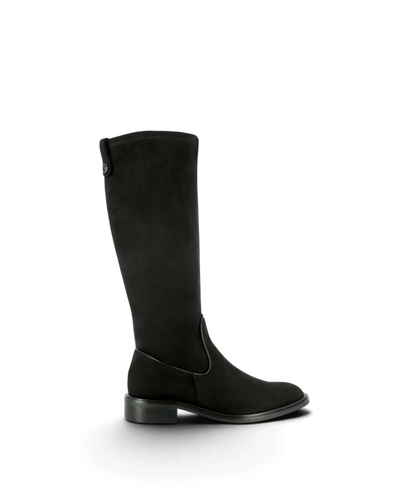 Botte stretch noire femme Celia