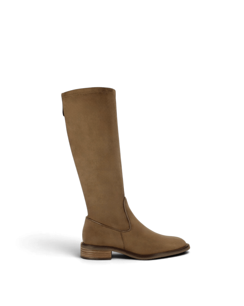 Botte stretch marron femme Celia