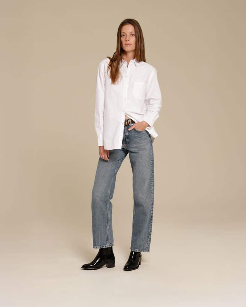 Bottine noire cuir femme Daka