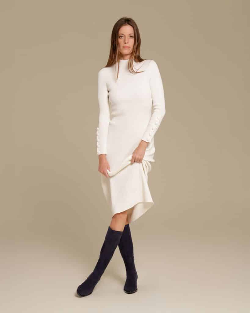 Botte marine femme stretch Desia