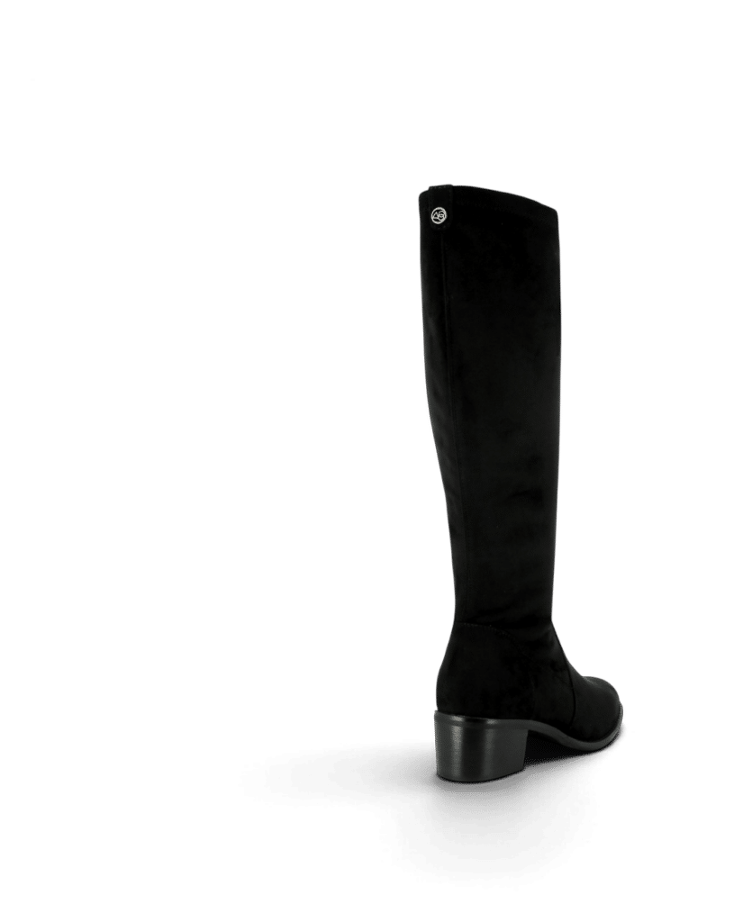 Botte stretch noire femme Desia