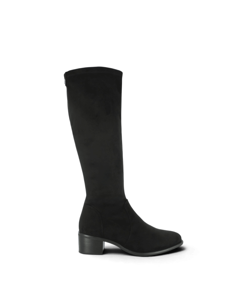 Botte stretch noire femme Desia