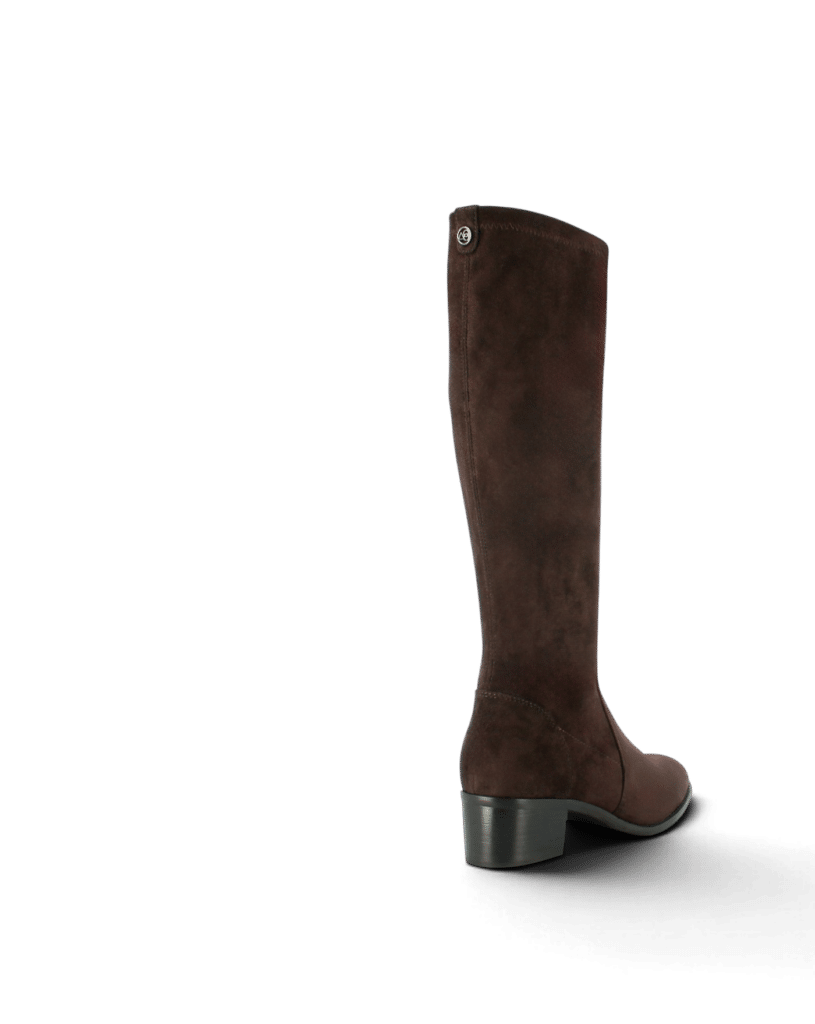 Botte chocolat femme stretch Desia