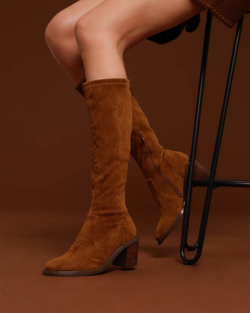 Botte haute femme Figue