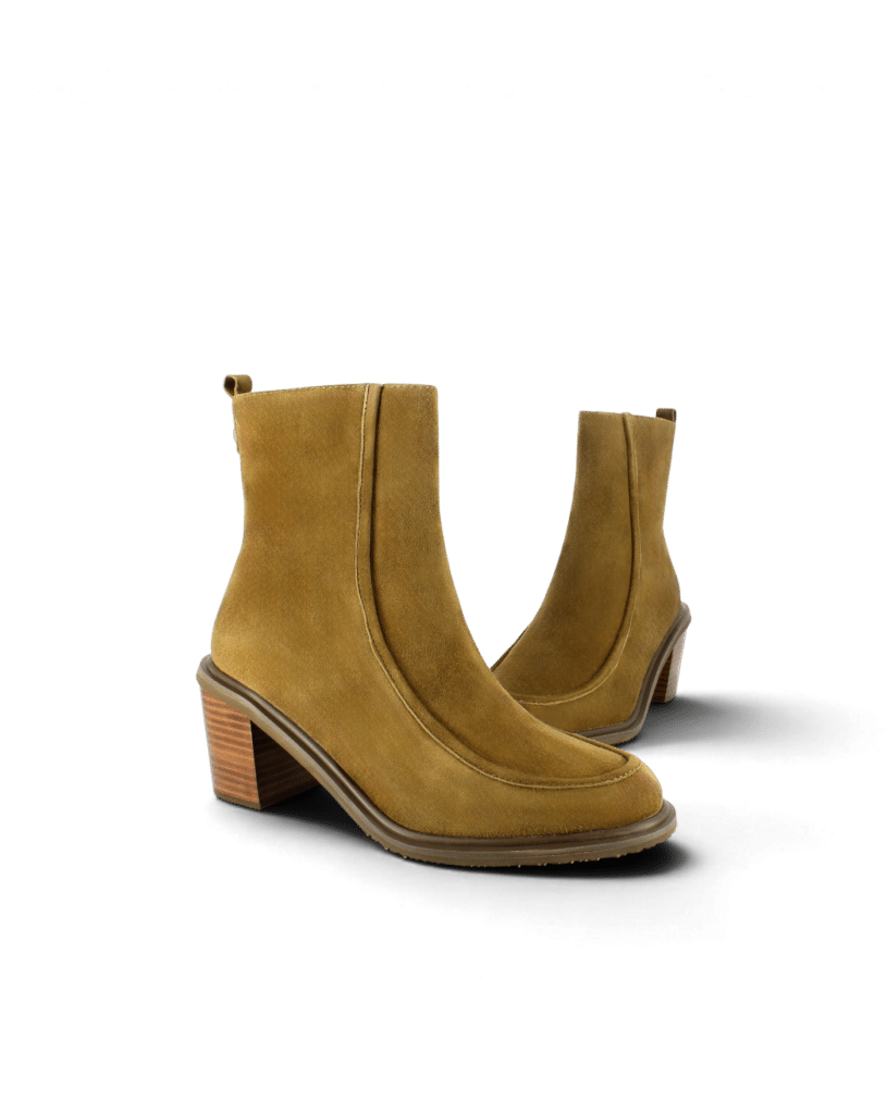 Bottine talon velours Folie