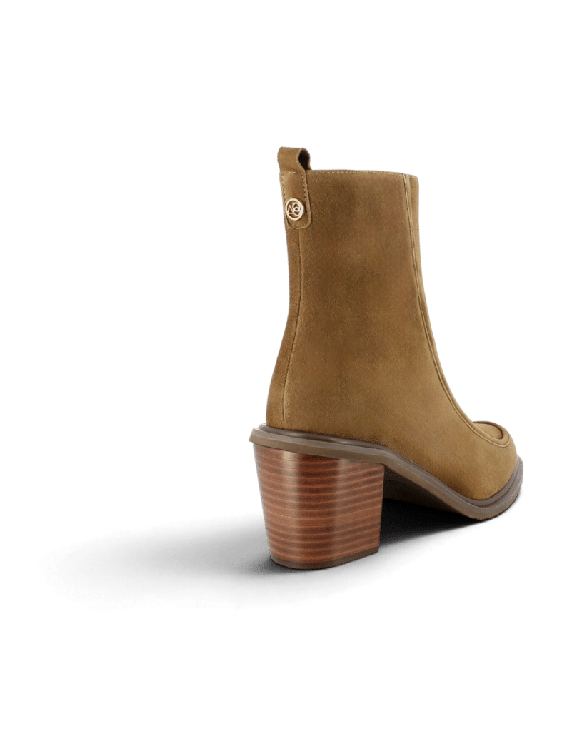 Bottine talon velours Folie