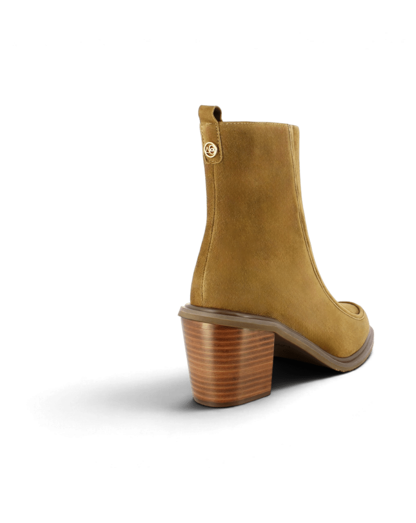 Bottine talon velours Folie