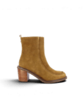 Bottine talon velours Folie