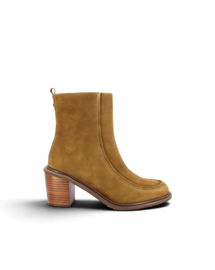 Bottine talon velours Folie